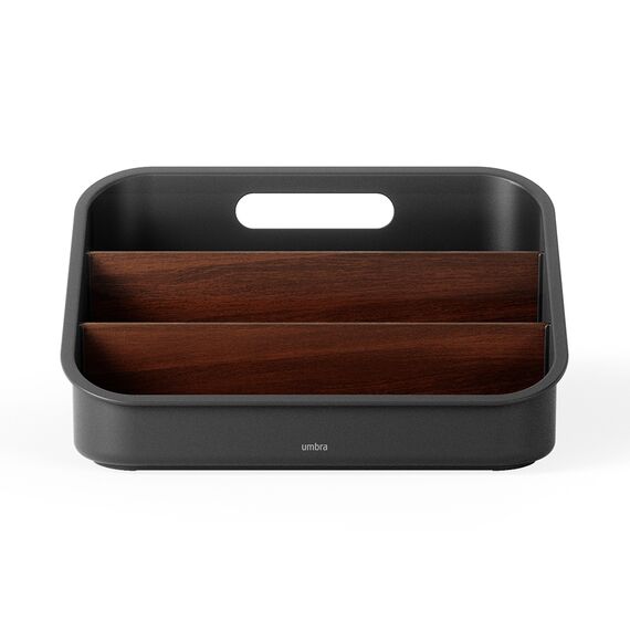 Органайзер Bellwood, 29х20 см, черный/орех, UMBRA, изображение 9
