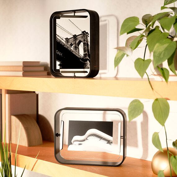 Фоторамка двухсторонняя Bellwood, 19х24, черная, UMBRA, изображение 4