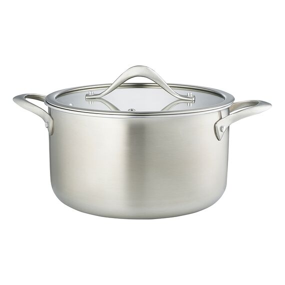 Кастрюля с крышкой 3Ply Etalon, ?24 см, 6 л, Liberty Jones