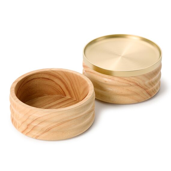 Шкатулка для украшений Tesora, натуральное дерево/латунь, UMBRA, изображение 9