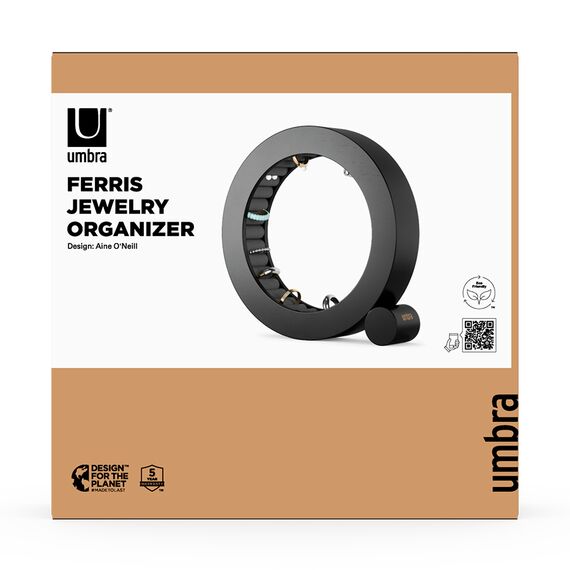 Органайзер для украшений Ferris,  ?19 см, черный, UMBRA, изображение 14