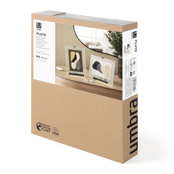 Фоторамка Flute, 13х18 см, черная, UMBRA, изображение 21
