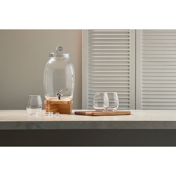 Диспенсер для напитков на деревянной подставке Flo, 5,4 л, Liberty Jones, изображение 4