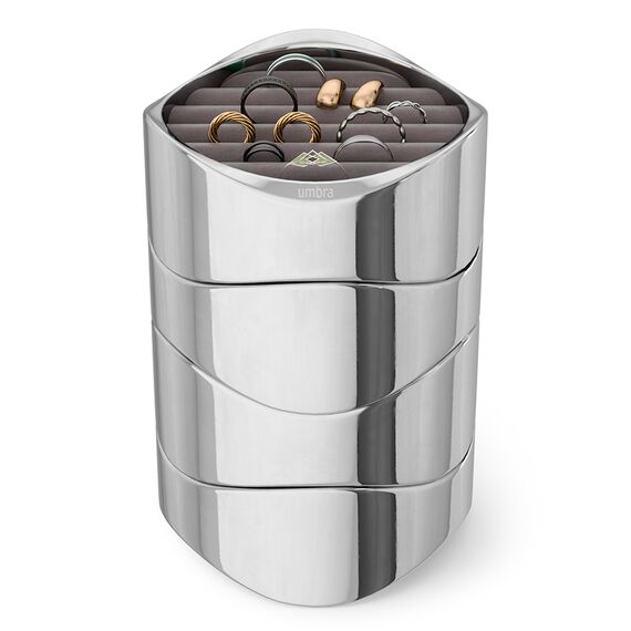 Органайзер для украшений Wavy, хром, UMBRA, изображение 8