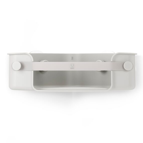 Органайзер для душа угловой Flex Adhesive, серый, UMBRA, изображение 6