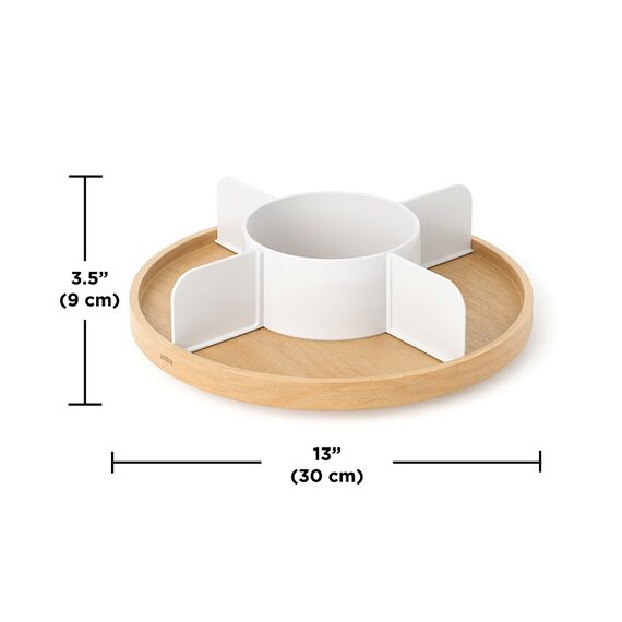 Органайзер для специй Bellwood, белый/натуральное дерево, UMBRA, изображение 2