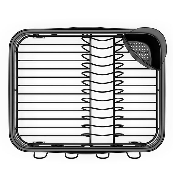 Сушилка для посуды Sinkin, 28х14х47 см, черная, UMBRA, изображение 14