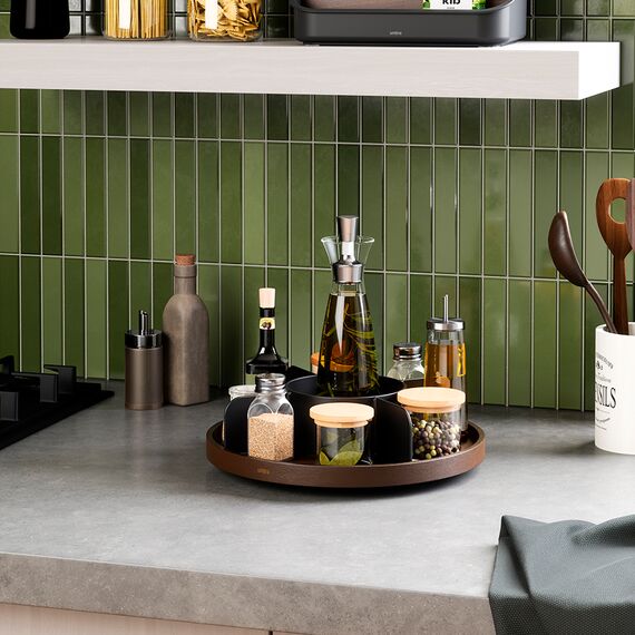 Органайзер для специй Bellwood, черный/орех, UMBRA, изображение 2