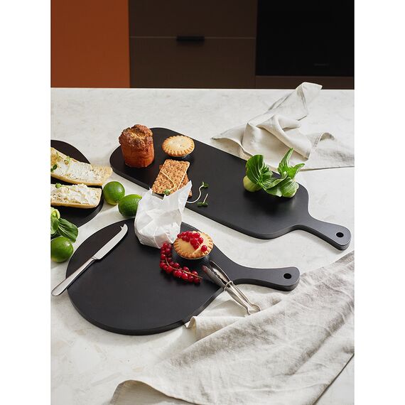 Доска сервировочная Rubris, 30х45 см, черная, Liberty Jones, изображение 2