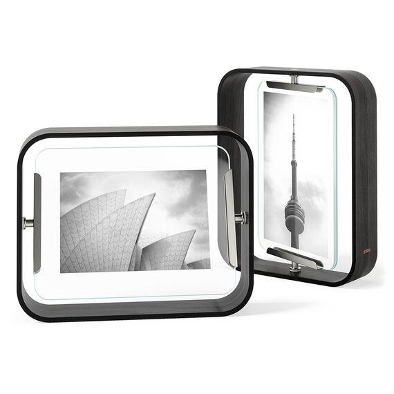 Фоторамка двухсторонняя Bellwood, 19х24, черная, UMBRA, изображение 10