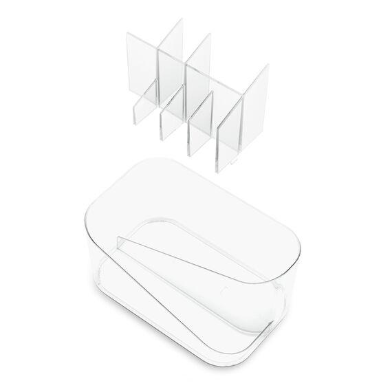 Органайзер для косметики Glam, прозрачный, UMBRA, изображение 9