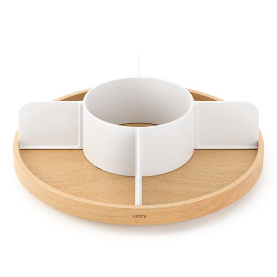 Органайзер для специй Bellwood, белый/натуральное дерево, UMBRA, изображение 9