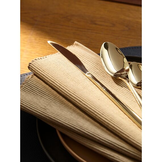 Набор столовых приборов Pure, золотистые глянцевые, 16 пред., Liberty Jones, изображение 7