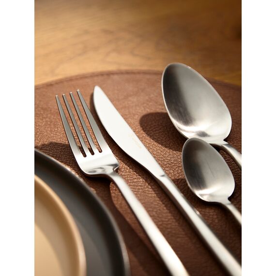Набор столовых приборов Pure, серебристые матовые, 16 пред., Liberty Jones, изображение 5
