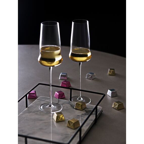 Набор бокалов для шампанского в подарочной упаковке Sense, 360 мл, 2 шт., Liberty Jones, изображение 8