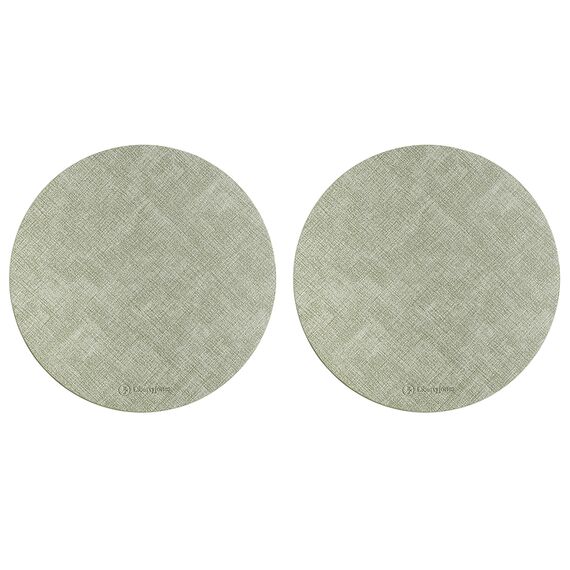 Набор из 2-х сервировочных салфеток Leanera, ?35 см, мятные, Liberty Jones