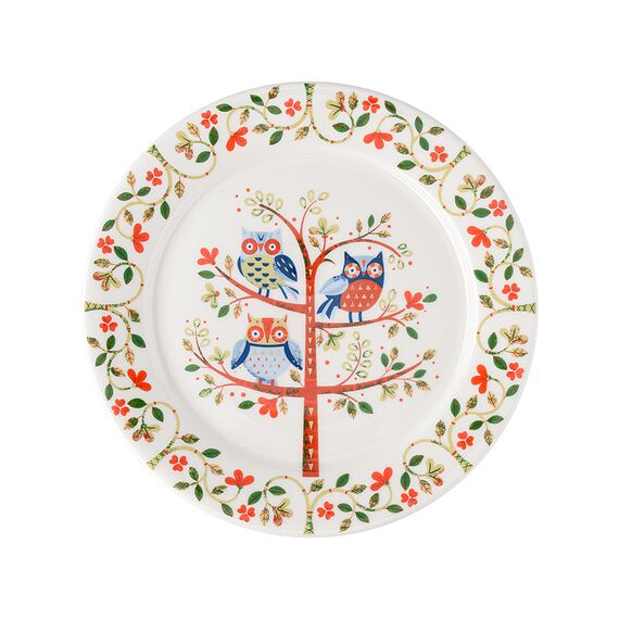Набор тарелок Owl из коллекции Birds of Paradise в подарочной упаковке, ?18 см, 2 шт., Liberty Jones, изображение 5