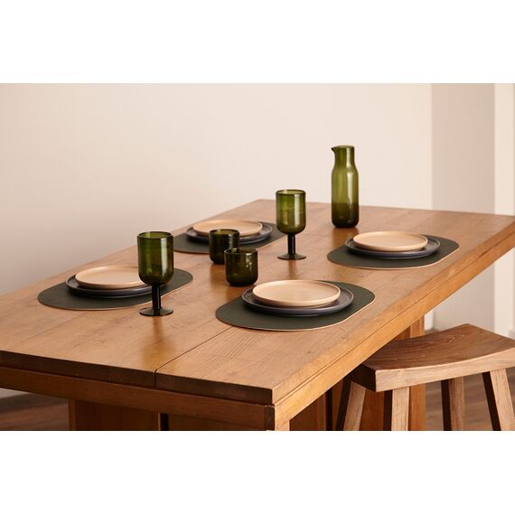 Набор из 4-х двухсторонних сервировочных салфеток Pool, 30х45 см, зеленый/бежевый, Liberty Jones, изображение 2