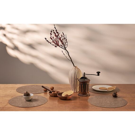 Набор из 2-х сервировочных салфеток Leanera, ?35 см, песочные, Liberty Jones, изображение 4