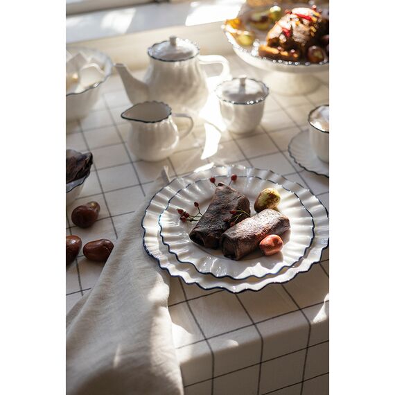 Набор обеденных тарелок Santorini, ?26 см, 2 шт., Liberty Jones, изображение 2