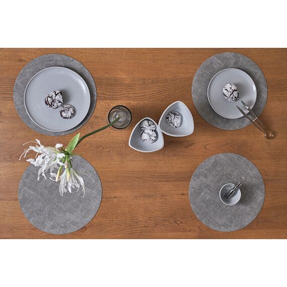 Набор из 2-х сервировочных салфеток Leanera, ?35 см, серые, Liberty Jones, изображение 3