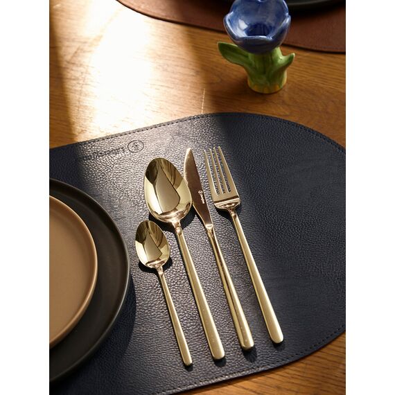 Набор из 4-х двухсторонних сервировочных салфеток Pool, 30х45 см, синий/коричневый, Liberty Jones, изображение 12