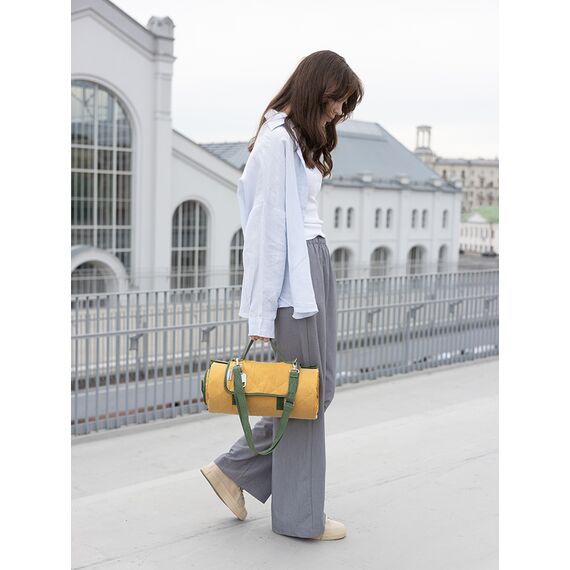 Плед для пикника и отдыха на пляже Smart Picnic, горчичный, Smart Solutions, изображение 2