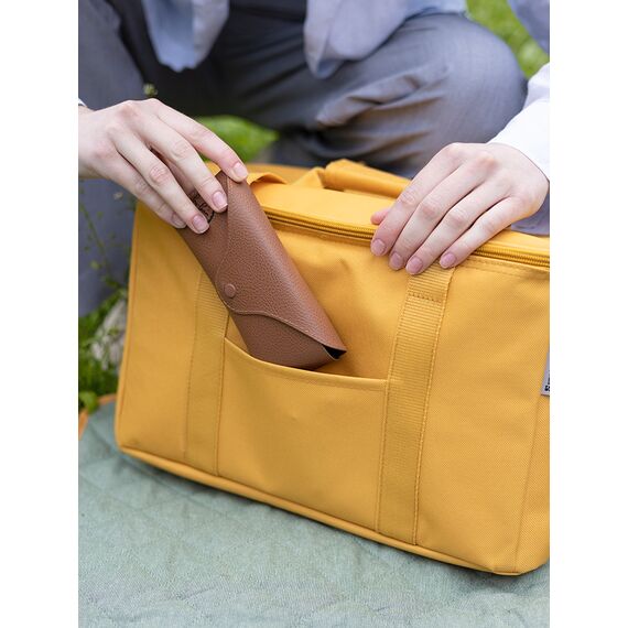 Термосумка для пикника Smart Picnic, L, горчичная, Smart Solutions, изображение 9