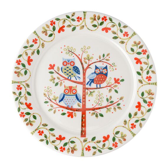 Тарелка Owl из коллекции Birds of Paradise, ?21 см, Liberty Jones