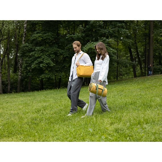 Плед для пикника и отдыха на пляже Smart Picnic, горчичный, Smart Solutions, изображение 6