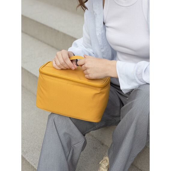Термосумка для ланч-бокса/косметики/лекарств Smart Picnic, S, горчичная, Smart Solutions, изображение 4