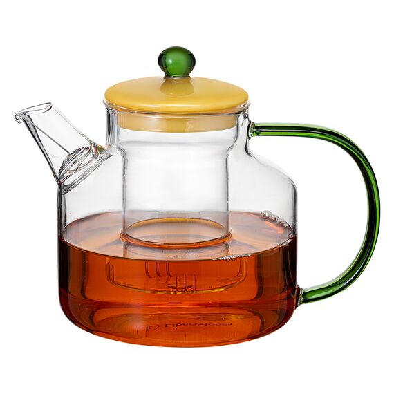 Чайник заварочный Orb, 1,2 л, желтый/зеленый, Liberty Jones, изображение 5