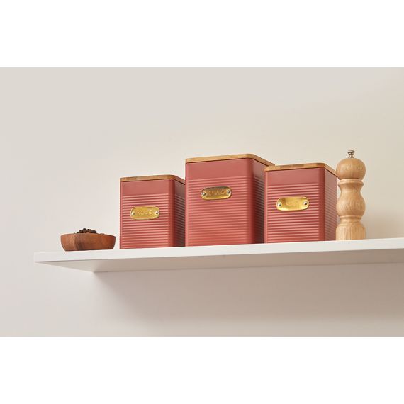 Банка для хранения соли Irmel, 1,7 л, терракота, Smart Solutions, изображение 3