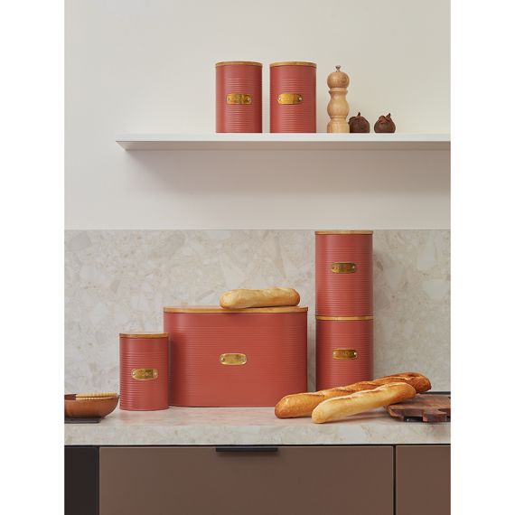 Банка для хранения муки Irmel, 2,5 л, терракота, Smart Solutions, изображение 2