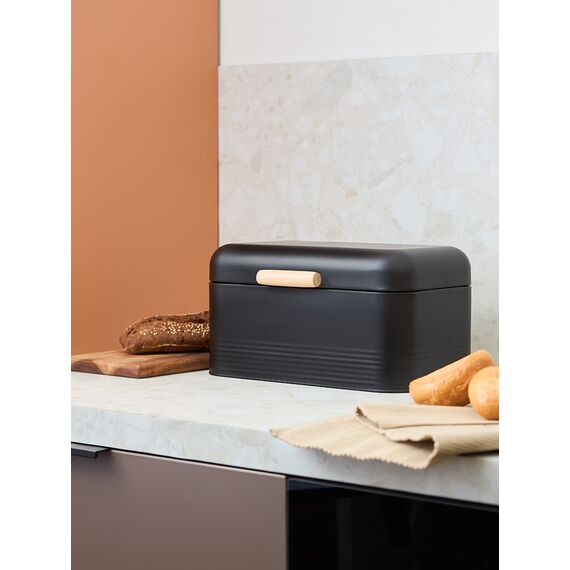 Хлебница Irmel 30х20х16 см, графит, Smart Solutions, изображение 2