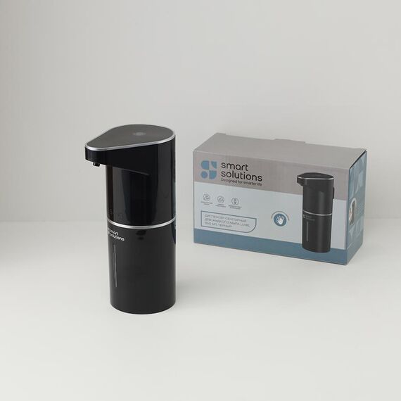 Диспенсер сенсорный для жидкого мыла Lume, 350 мл, черный, Smart Solutions, изображение 2