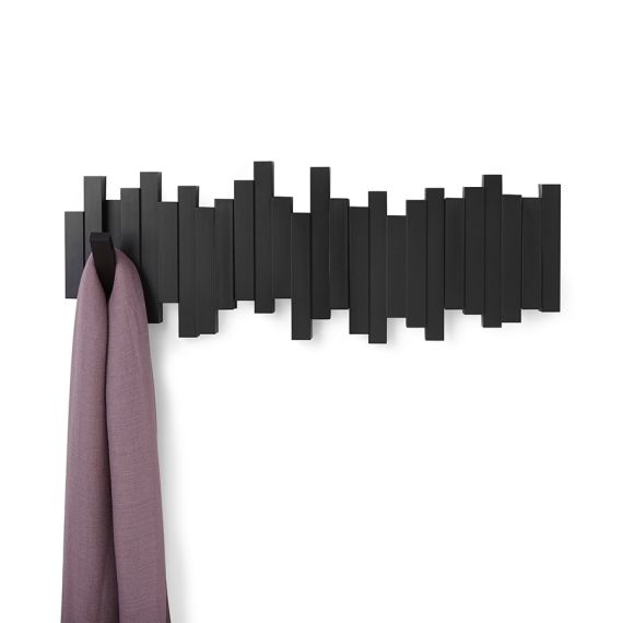 Вешалка настенная Sticks черная, Umbra, изображение 6