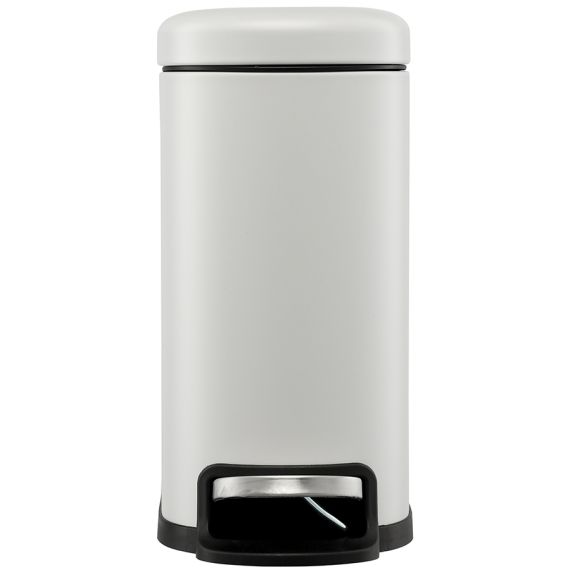 Ведро мусорное с педалью, светло-серое, 5 л, Smart Solutions, изображение 7