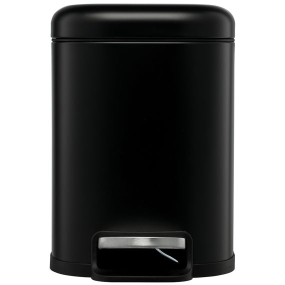 Ведро мусорное с педалью, графит, 6 л, Smart Solutions, изображение 6