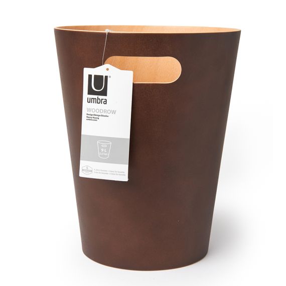Корзина для мусора  Woodrow эспрессо, Umbra, изображение 2