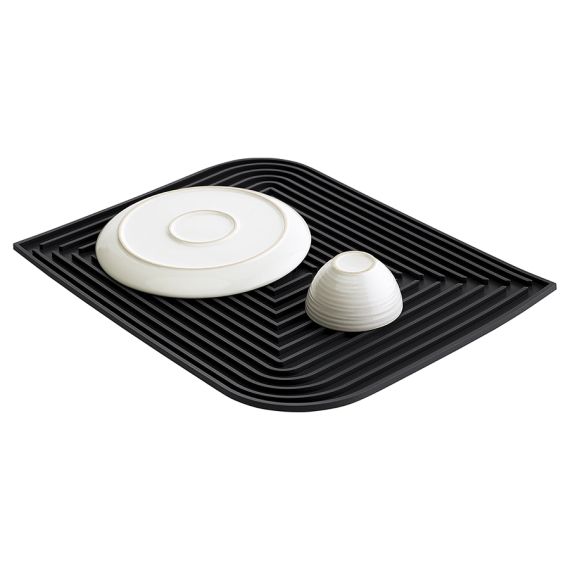 Коврик для сушки посуды Dry Flex, 34,6х44,6 см, темно-серый, Smart Solutions, изображение 11