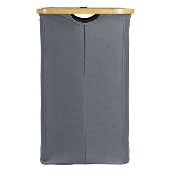 Корзина для белья с двумя отделениями Neat Twin, 53,5х33х53 см, серая, Smart Solutions, изображение 5
