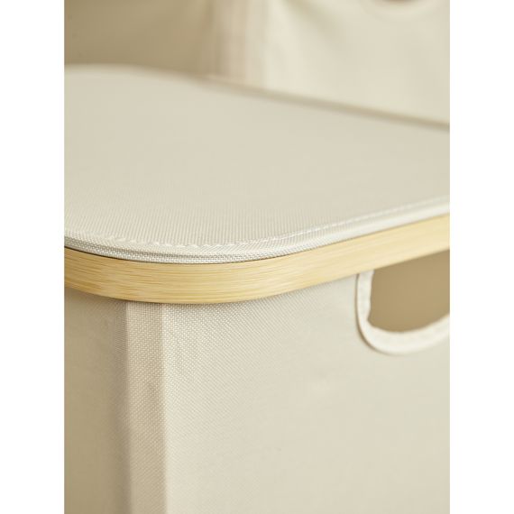 Корзина для белья Neat Tall, 41х35х74 см, молочная, Smart Solutions, изображение 7