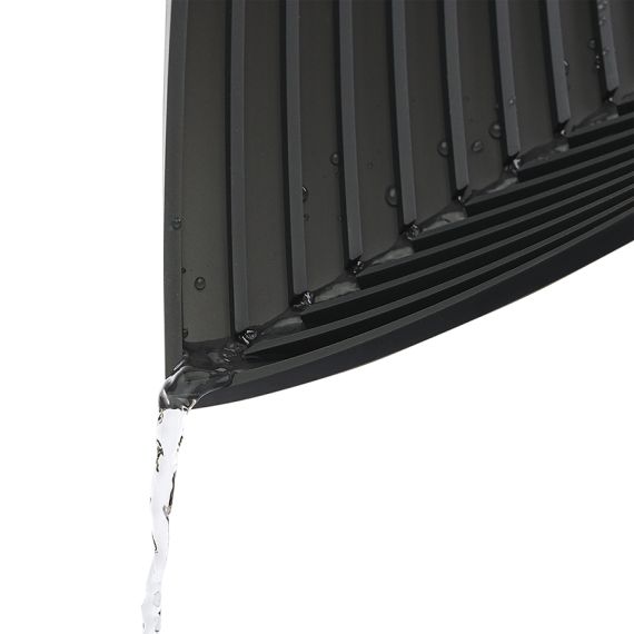 Коврик для сушки посуды Dry Flex, 34,6х44,6 см, темно-серый, Smart Solutions, изображение 12