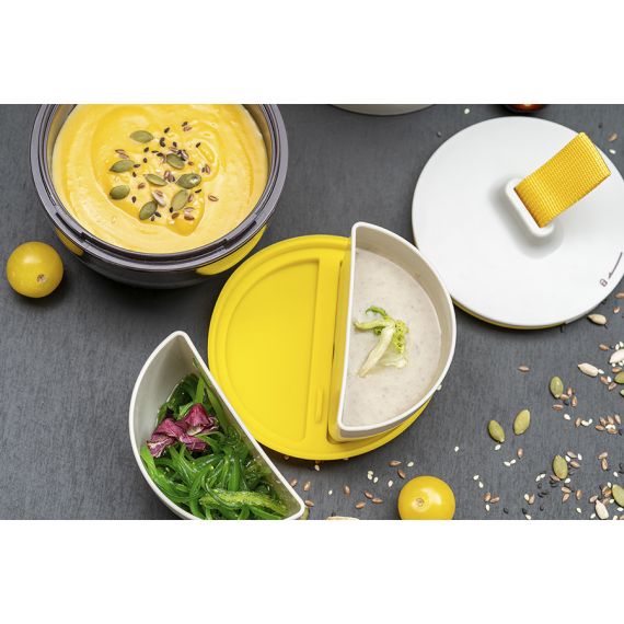 Супница Meals, 800 мл, светло-серая/темно-сливовая, Smart Solutions, изображение 6