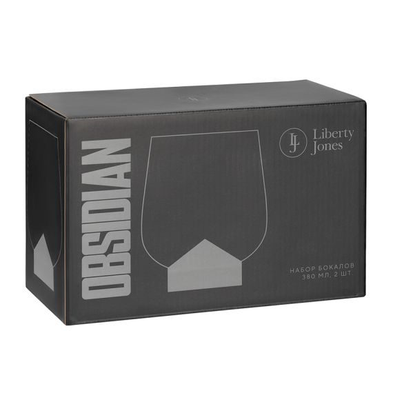 Набор бокалов Obsidian, 380 мл, 2 шт., Liberty Jones, изображение 19