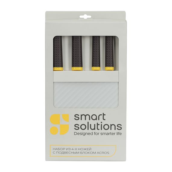 Набор из 4-х ножей с подвесным блоком Acros, Smart Solutions, изображение 18