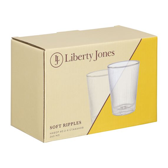 Набор из 2-х стаканов Soft Ripples, 260 мл, Liberty Jones, изображение 9