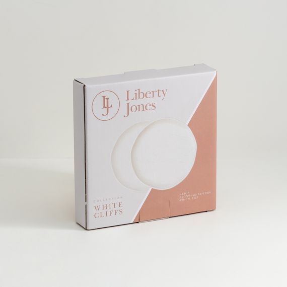 Набор десертных тарелок White Cliffs, 16 см, 2 шт., Liberty Jones, изображение 10
