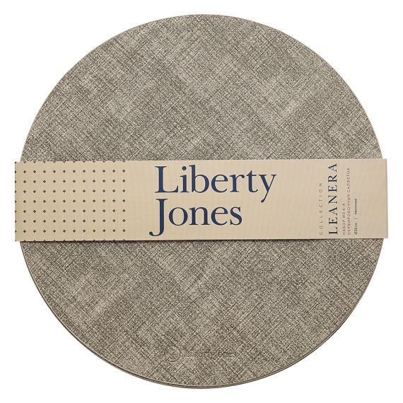 Набор из 4-х сервировочных салфеток Leanera, 35 см, песочные, Liberty Jones, изображение 11